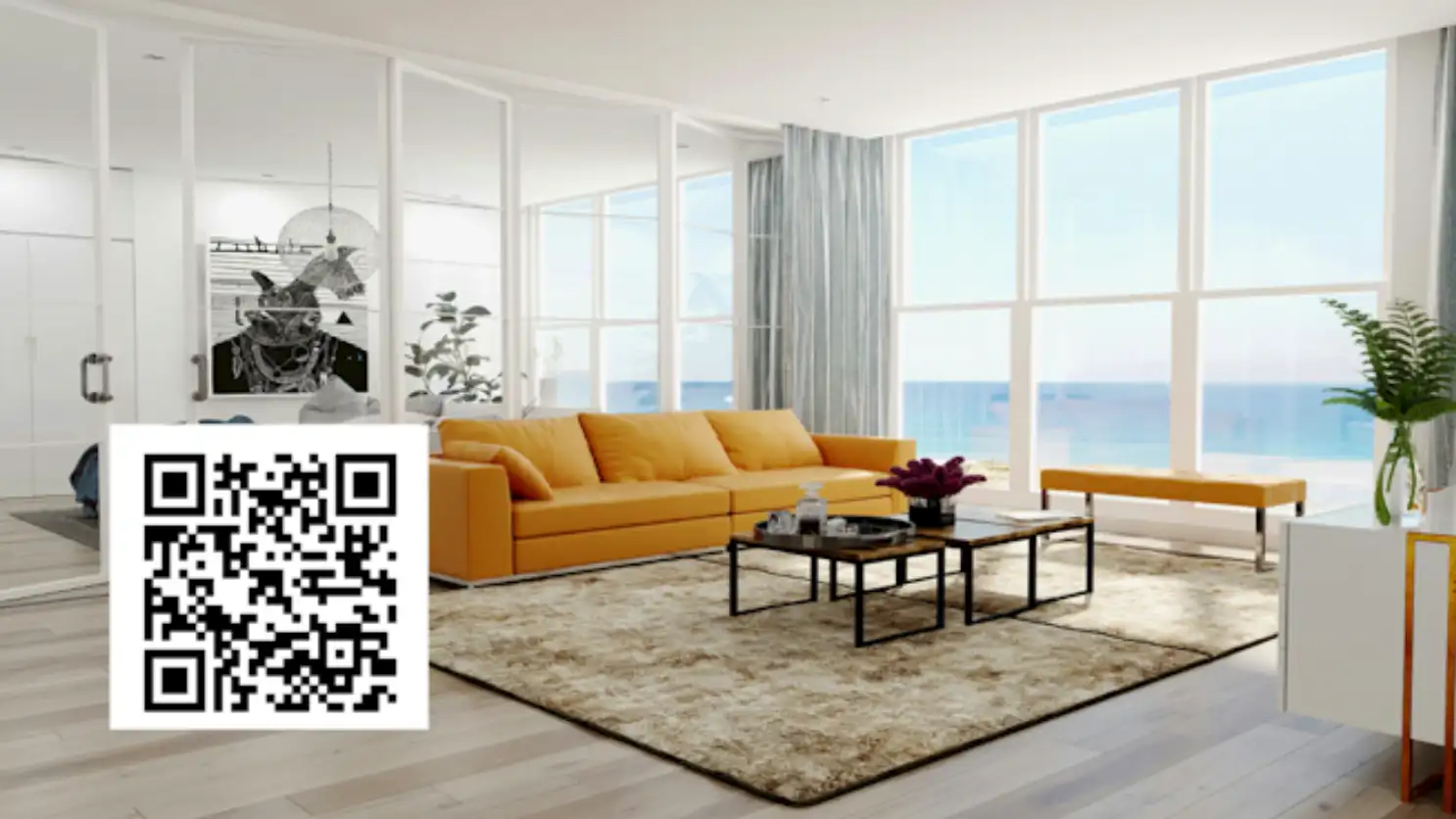 nergy-efficient cellular shades in a Lewes coastal home overlooking the ocean