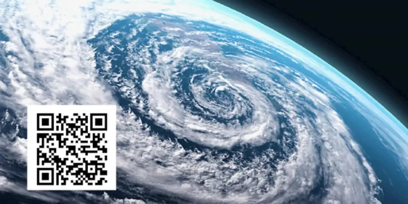 Image of hurricane landing on the East Coast Region