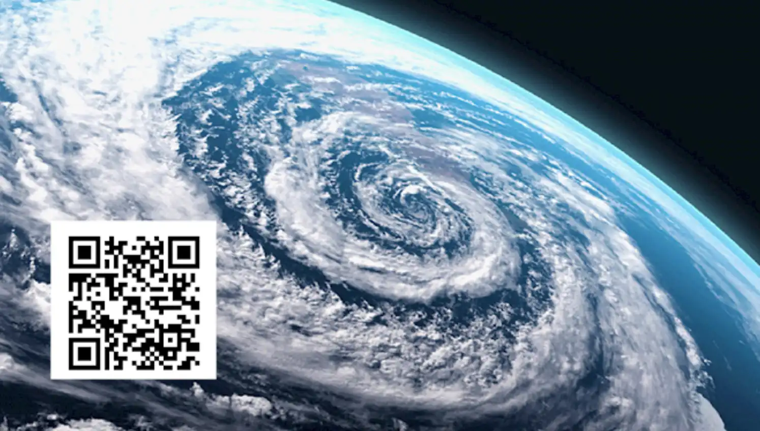 Image of hurricane landing on the East Coast Region